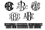 monogram frames & 10+ monogram svgs, an Illustration by palmettosvg (Thumbnail 2 of 2)