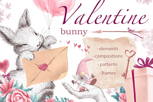 Valentine bunny kit