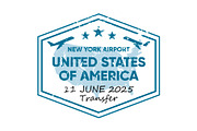 Passport Stamps & Travel Visa Signs, a Transportation Illustration by Kaushal Jangid (Thumbnail 19 of 28)