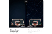 Star Trails Sky Replacement Pack, a Preset Add-On by Pix Cafe (Thumbnail 4 of 7)