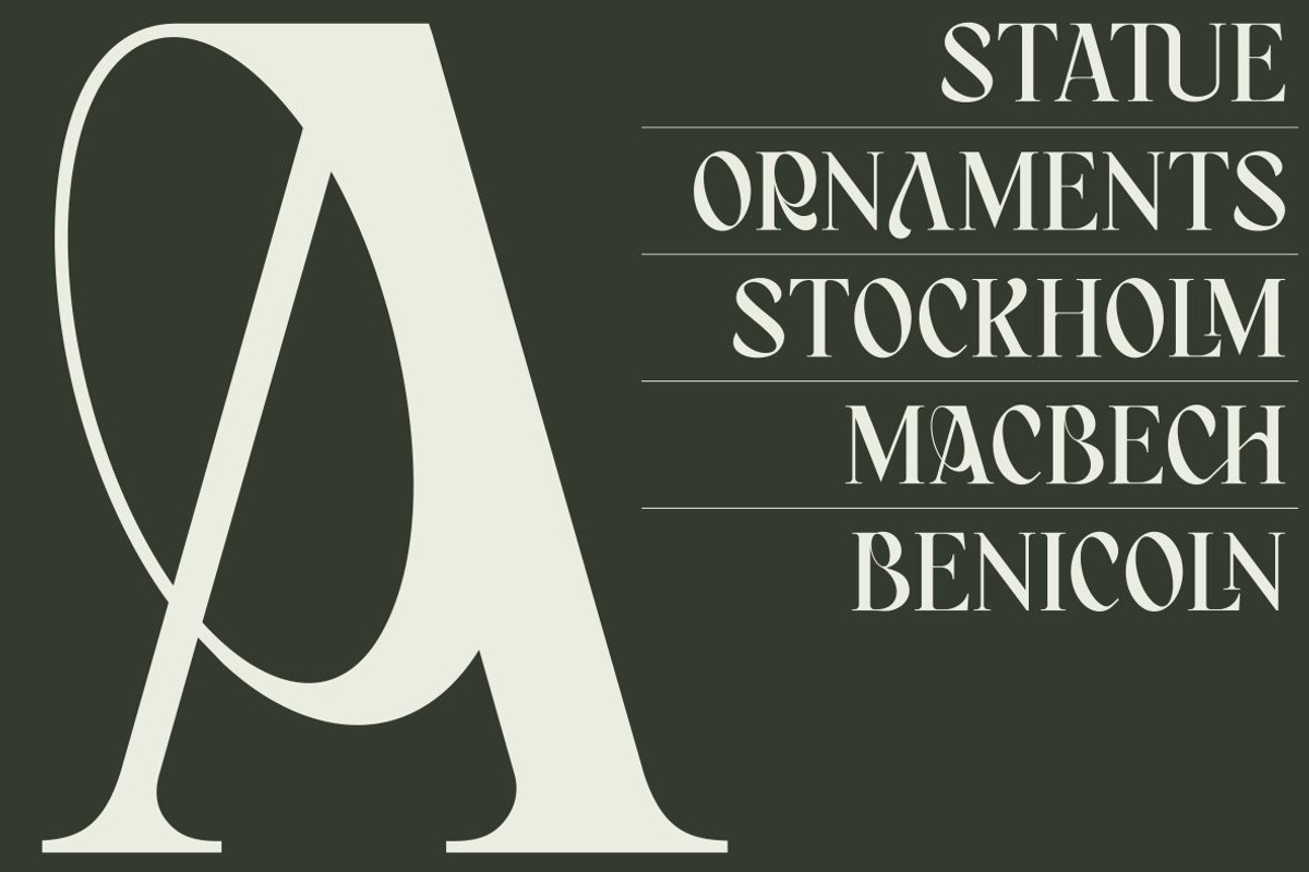 BAGERICH FONT, a Sans Serif Font by Bagerich Type Foundry (Photo 2 of 7)
