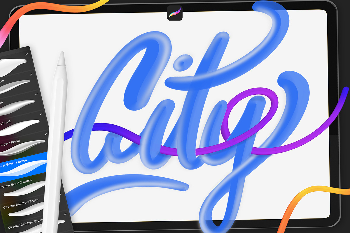 3D Brushes: Procreate, a Brush Add-On by Leonard Posavec (Photo 2 of 6)