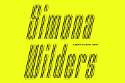 Albercio Slitscan, a Sans Serif Font by Craft Supply Co. (Thumbnail 3 of 8)
