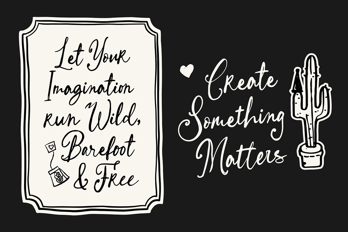 Country Farmland Script, a Script Font by Get Studio (Photo 3 of 10)