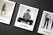 Instant Film Photos Mockup, a Pens & Pencil Mockup by Design Squad (Thumbnail 2 of 2)