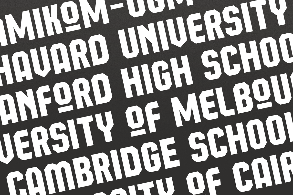 Behover - Logo Font Pack, a Font by Martype Co (Photo 3 of 11)