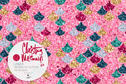 Mermaid Glitter Textures, a Pattern Graphic by KaramfilaS (Thumbnail 8 of 15)