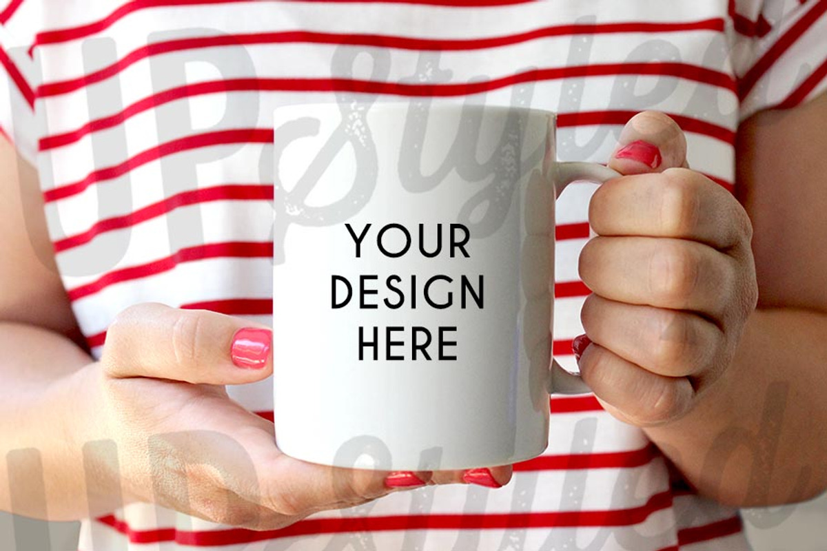 F203 Coffee Mug Stock Photo, a Cups & Container Mockup by UpStyled (Photo 1 of 3)