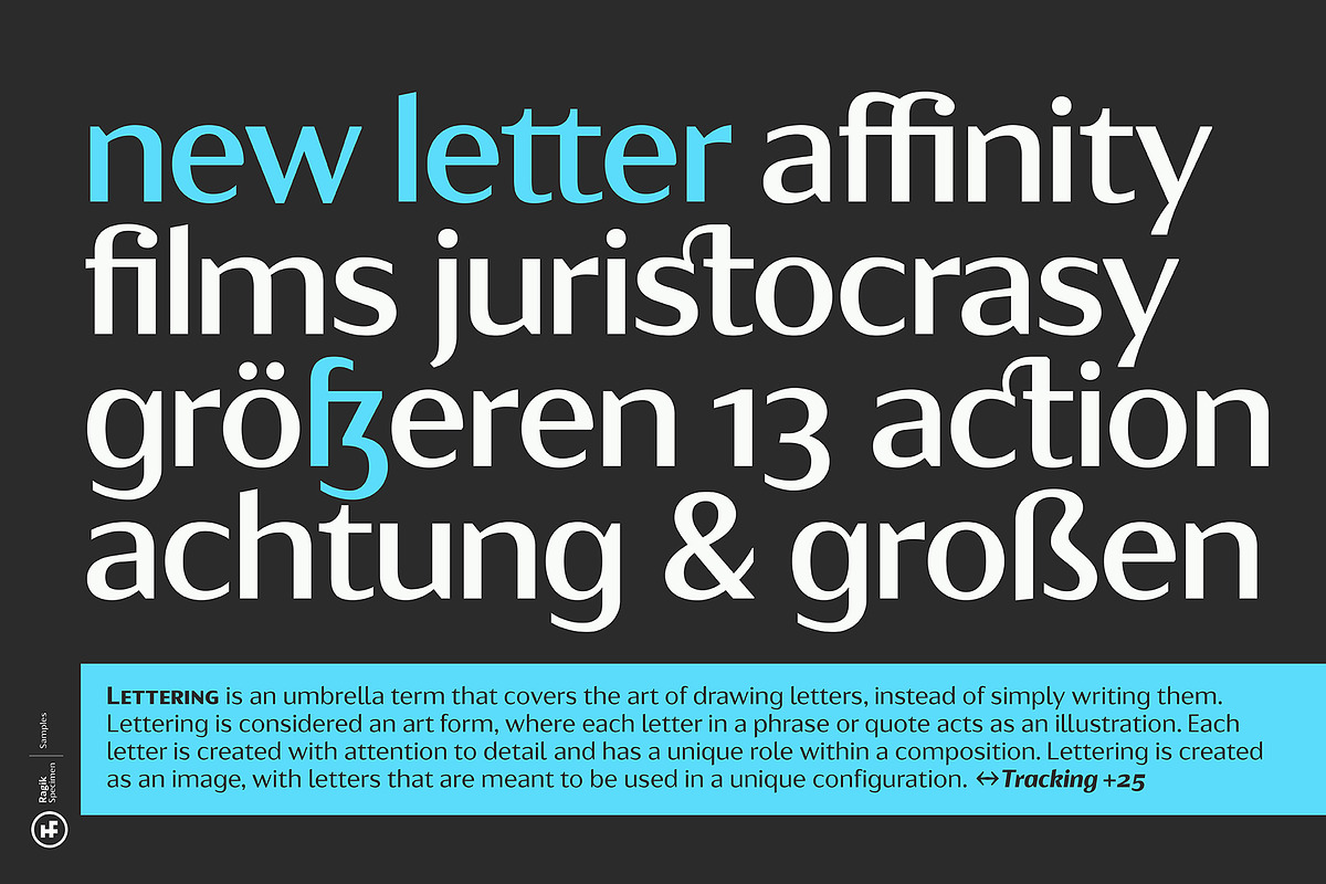 Ragik Sans, a Sans Serif Font by Hurufatfont (Photo 6 of 14)