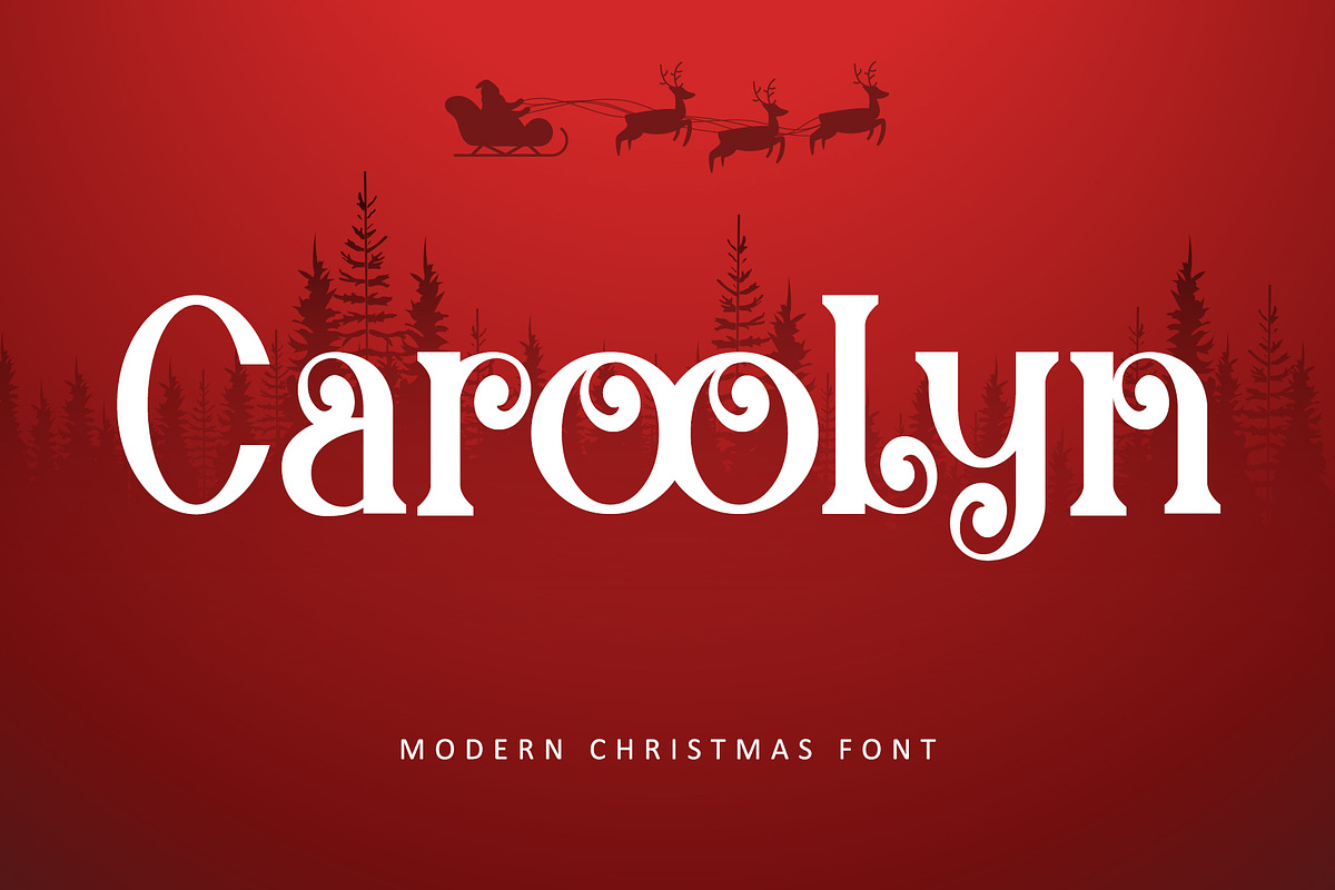 Caroolyn, a Serif Font by Stefani Letter (Photo 1 of 8)