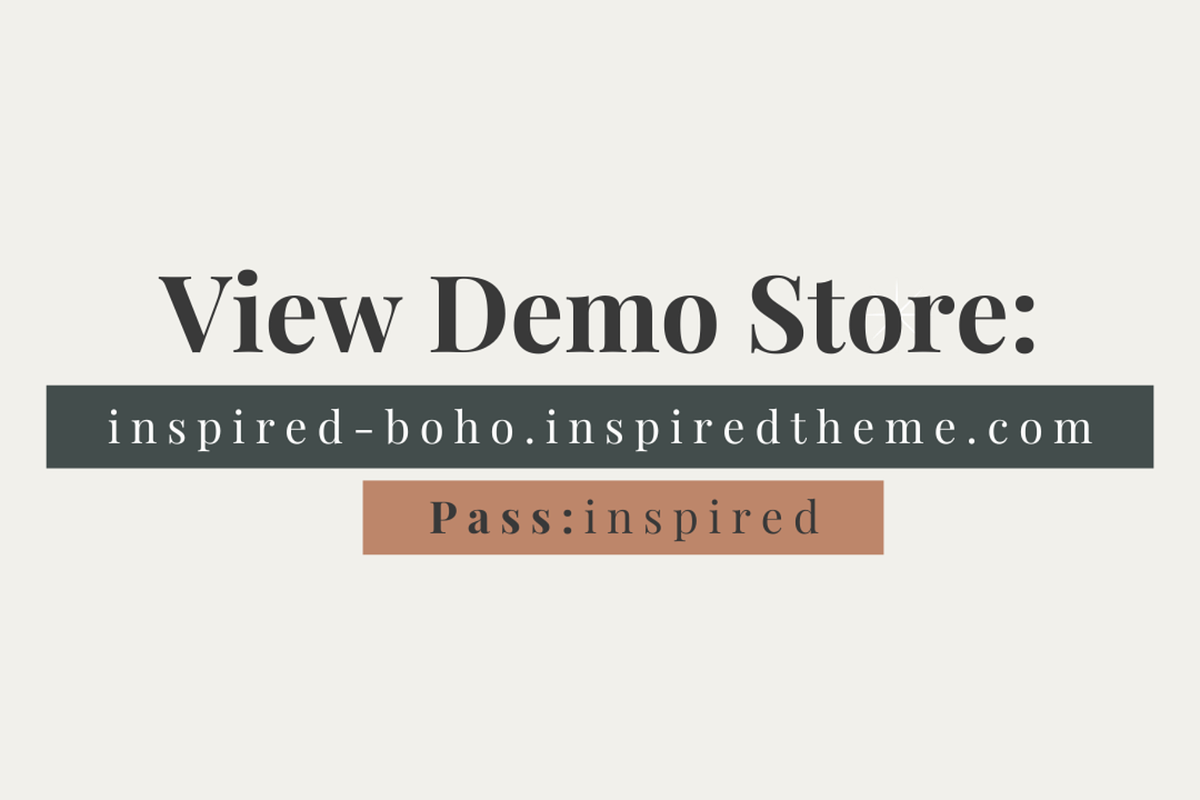 Boho - Boutique Shopify Theme, a Templates & Theme by InspiredTheme (Photo 8 of 8)
