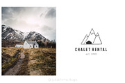 Logo Pack Volume 13. Cottage Rentals, a Branding & Logo Template by Mint Air Studio (Thumbnail 17 of 21)