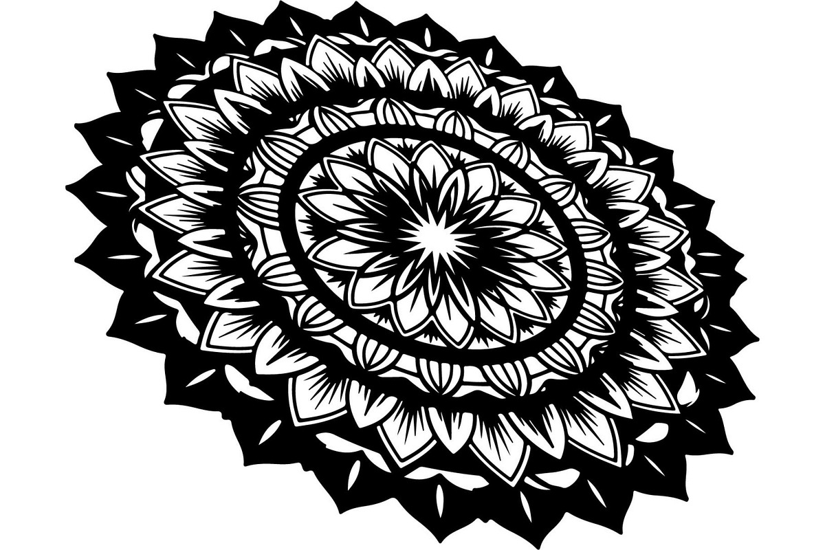 Decorative Mandala Bundle, a Decorative Illustration by Designer_Momina (Photo 9 of 16)