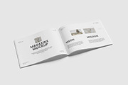 Landscape Magazine Mockup, a Books & Magazine Mockup by bimockup (Thumbnail 2 of 6)
