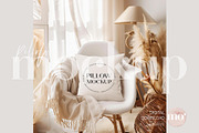 Pillow mockup, a Product Mockup by MoMockups (Thumbnail 3 of 6)