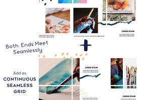 Watercolor Branding Bundle Kit