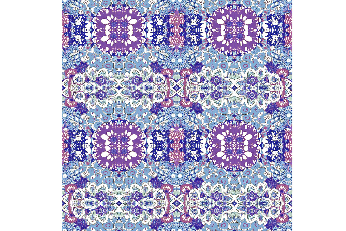 Vintage Purple Pattern Seamless, a Pattern Graphic by Sharon Schwalbe (Photo 2 of 4)