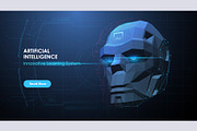 Futuristic posters AI, a Technology Illustration by Andrew_Derr (Thumbnail 10 of 11)