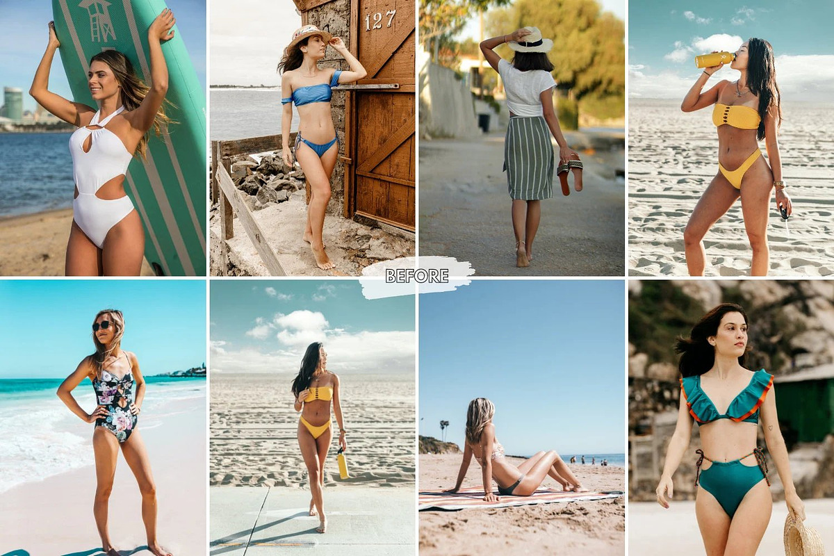 10 Beachy Vibes Lightroom Presets, a Preset Add-On by LucaTheme (Photo 3 of 9)