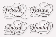 Ernestone Script, a Script Font by Strong.co (Thumbnail 8 of 14)