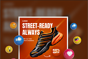Instagram Post Modern Shoes Sale, an Illustration by Dheny Designer (Thumbnail 1 of 5)
