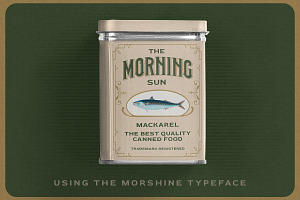 Morshine - Victorian Display Font