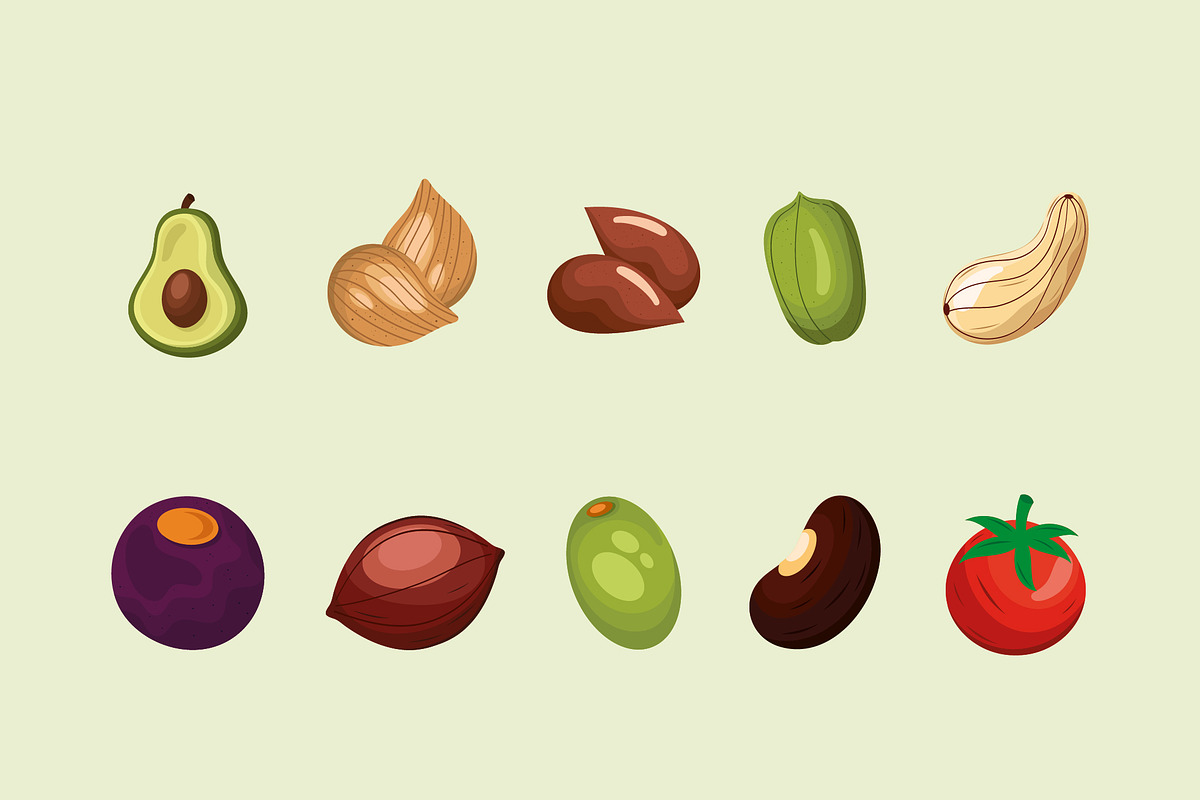 Superfood Illustration Set