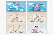 12 Gut Health Concepts, a Food Illustration by VectorMine (Thumbnail 2 of 7)