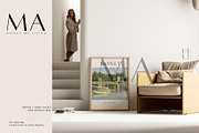 Modern Interior Frame Mockup Bundle, a Household Mockup by Mockup Art Atelier (Thumbnail 27 of 33)