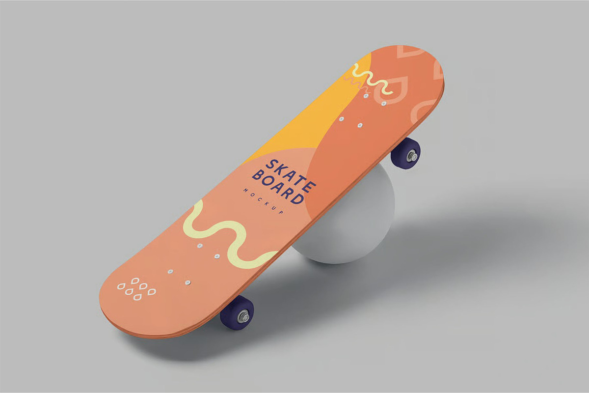Skateboard Mockups, an Advertising Mockup by megostudi0 (Photo 7 of 7)
