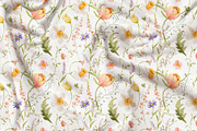 Watercolor Spring Gentle Flowers, a Decorative Illustration by Pamyatka Shop (Thumbnail 7 of 12)