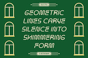 CS Hector Drawn, a Sans Serif Font by Craft Supply Co. (Thumbnail 2 of 8)
