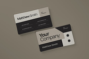 Company Business Card, a Business Card Template by graphicook (Thumbnail 3 of 3)