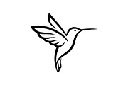 Hummingbird Line Art SVG Bundle, an Illustration by yasushie (Thumbnail 11 of 31)