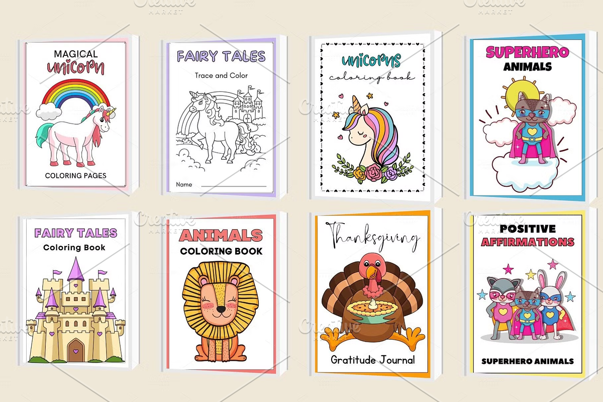 3000+ Kids Coloring Pages Bundle, an Object Graphic by ThePhoton (Photo 3 of 5)