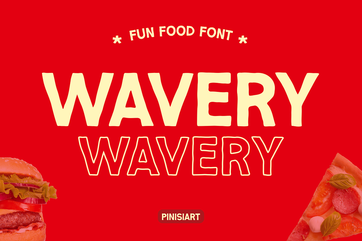 WAVERY, a Sans Serif Font by Pinisi ART (Photo 1 of 10)