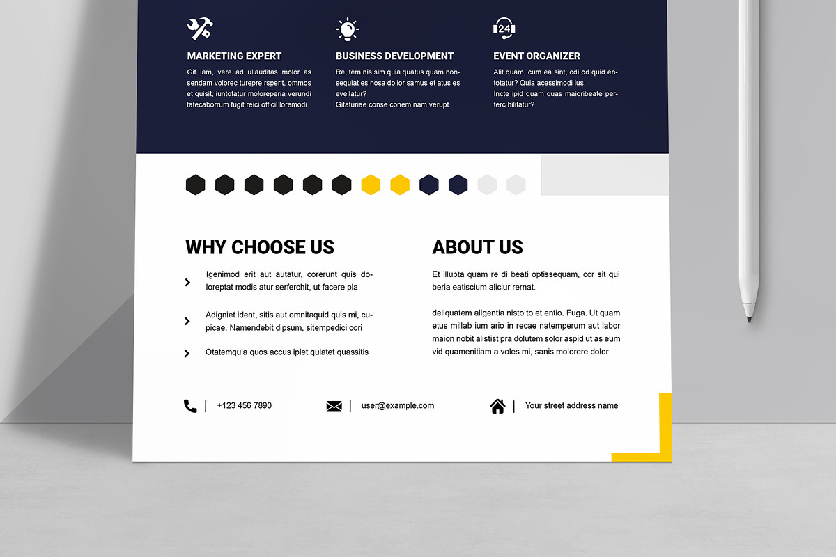 Business Flyer Template, a Flyer Template by MightyDesign (Photo 5 of 8)