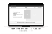 Bare | One Page Squarespace Template, a Squarespace Template by Ldot Designs (Thumbnail 2 of 2)