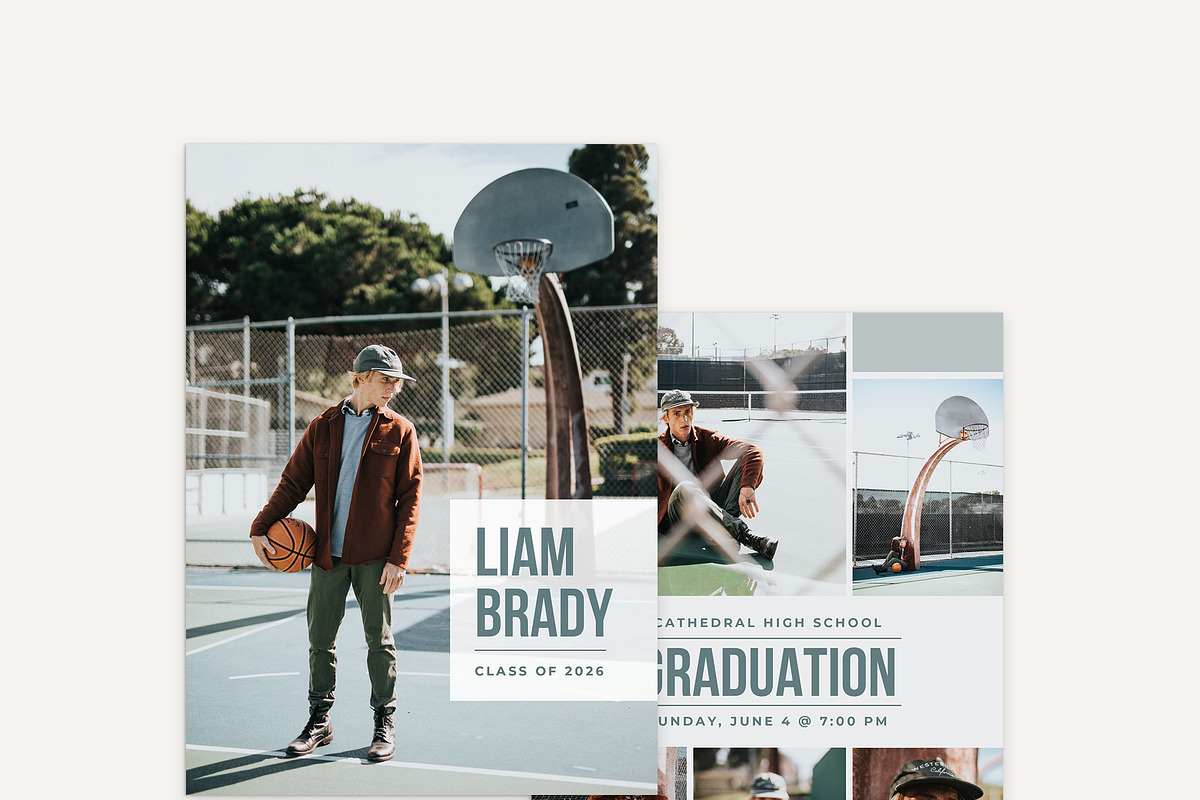 Graduation Card Templates Bundle, an Invitation Template by Laurie Cosgrove Design (Photo 6 of 10)