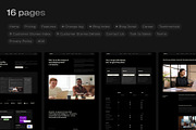 Synth - AI SaaS Template for Framer, an UI Kit Template by Lumina_ui_ux202 (Thumbnail 3 of 8)