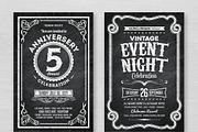 4 Chalk Flyers Bundle, a Flyer Template by DesignWorkz (Thumbnail 2 of 3)