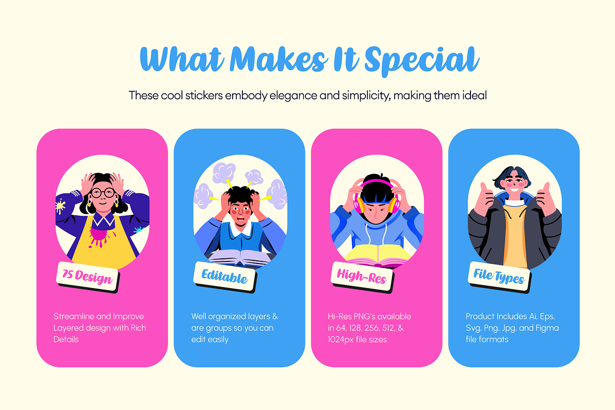 School Stickers Collection, an Emoji Icon by Prosymbols (Photo 2 of 8)