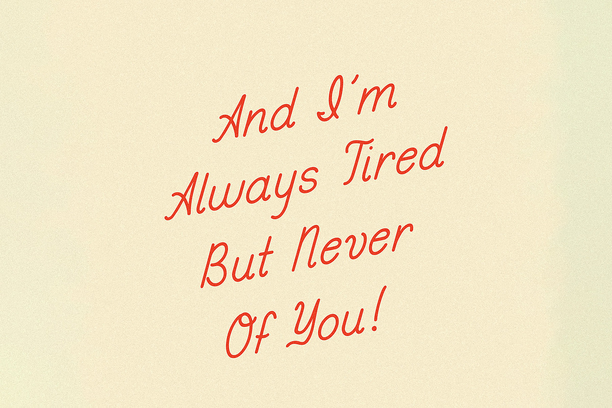 Cupid Font (+ bonus monospace font), a Font by Off The Rack © (Photo 8 of 8)