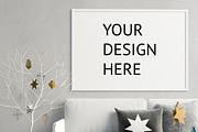 Modern Christmas interior., a Print Template by ChromiumHeart (Thumbnail 10 of 21)