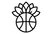 Lotus Flower Basketball, an Object Graphic by Gfx_Store (Thumbnail 5 of 16)