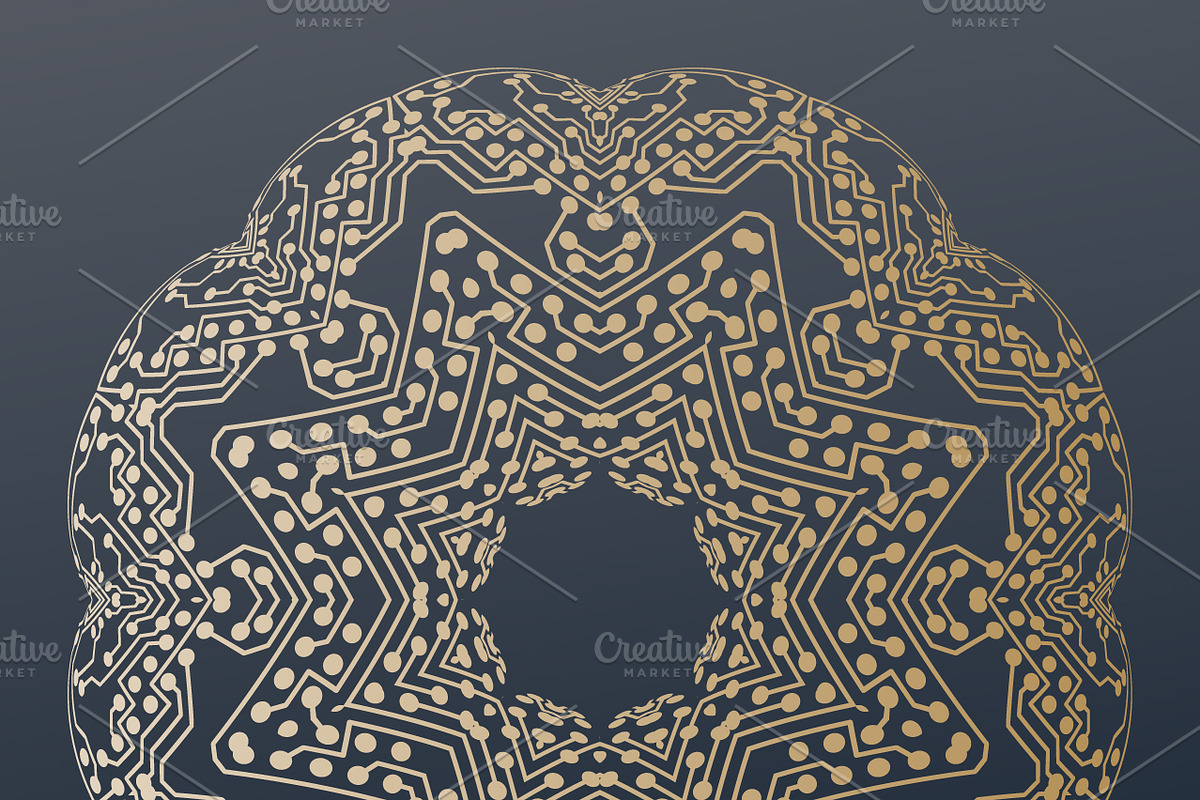 Bundle of 12 technology backgrounds, a Decorative Illustration by VectorShop (Photo 6 of 25)