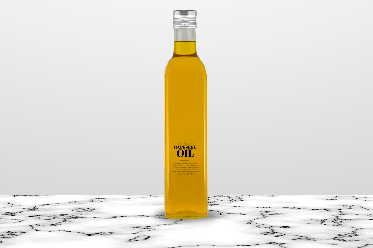Rapeseed - Bottle mockup, a Packaging Mockup by Makestudio (Photo 3 of 4)
