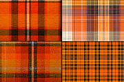 Orange Plaid Halloween Paper 12x12, a Texture Illustration by Area (Thumbnail 15 of 17)