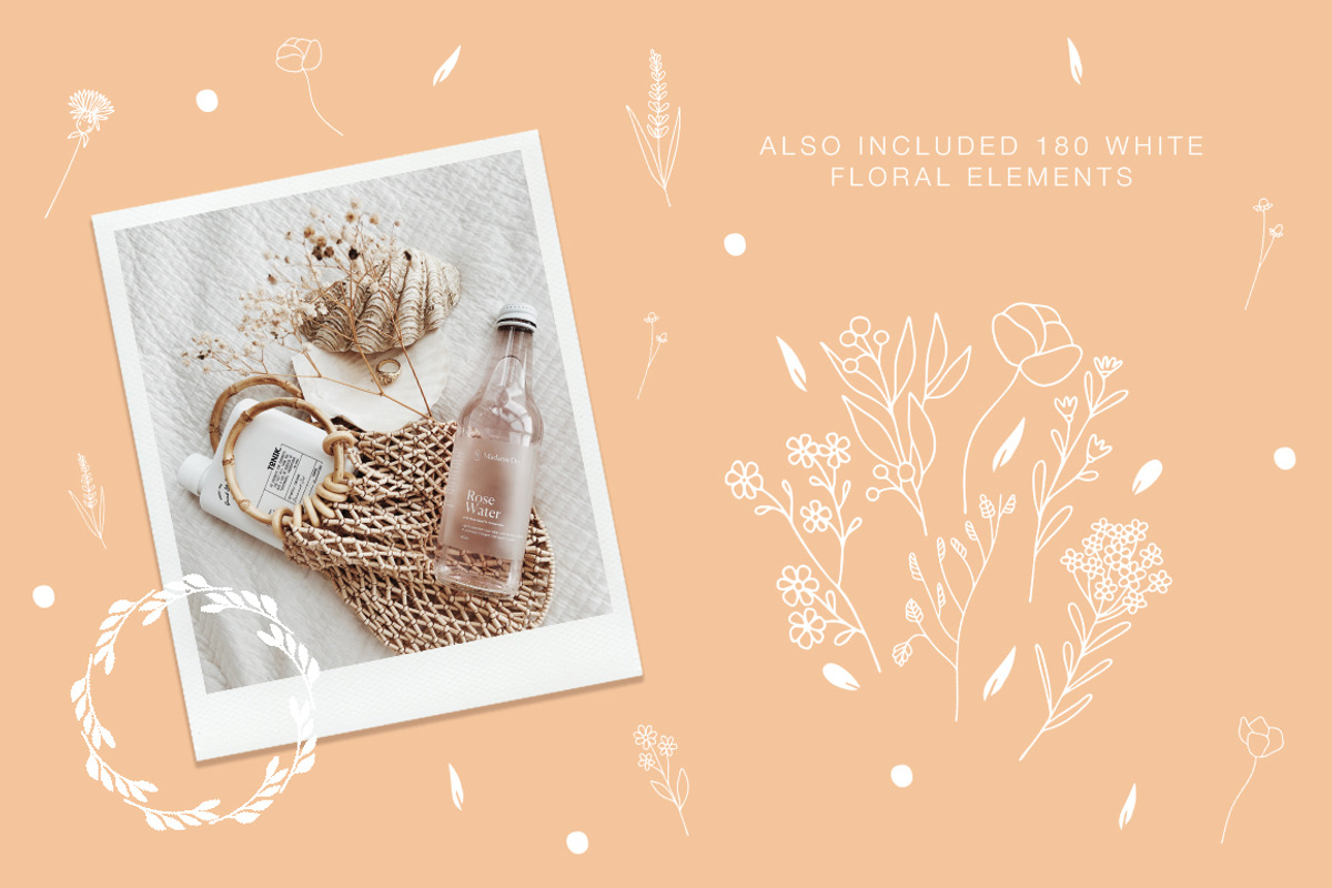 300 Wild Flowers Vector Elements, an Illustration by Art Dari Autumn (Photo 11 of 24)