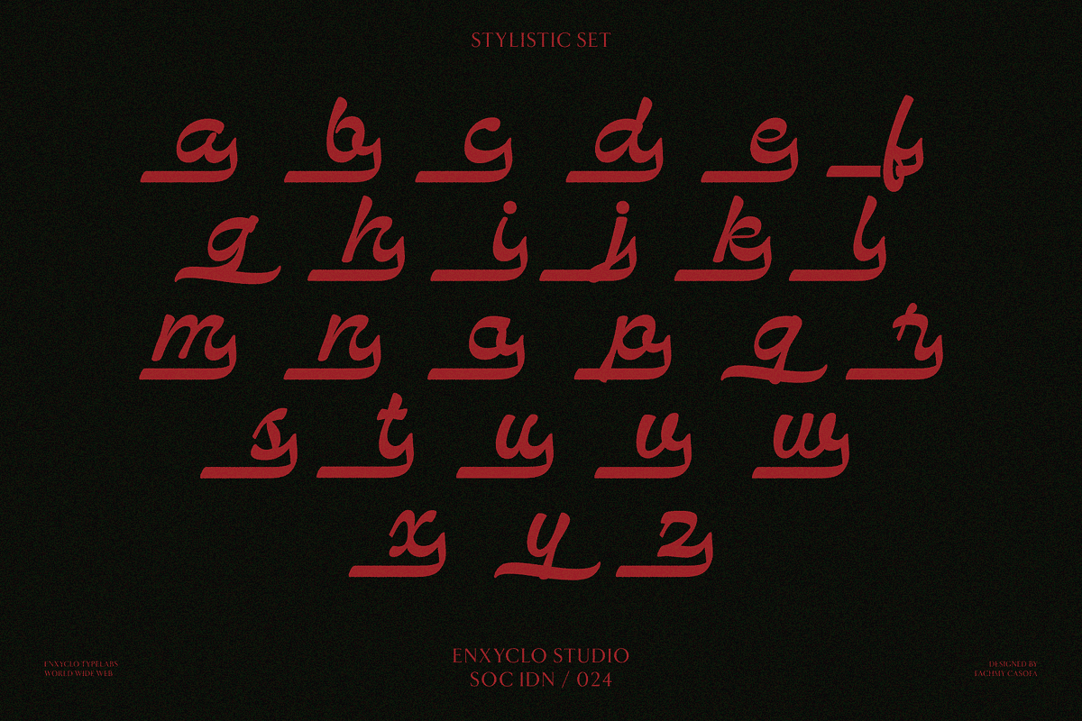 NCL Bendstag — Elegant Script, a Script Font by Enxyclo Studio (Photo 14 of 16)